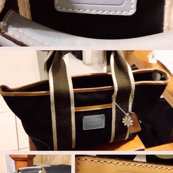 Small authentic Coach hand bag