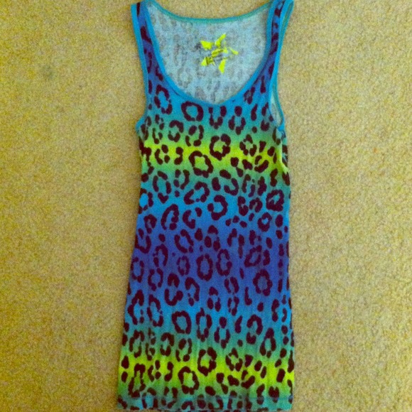 Cute nollie cheetah tank