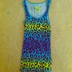Cute nollie cheetah tank