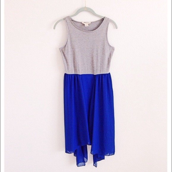 Dresses & Skirts - ✨FINAL REDUCTION✨🎉HP🎉Grey Blue Dress