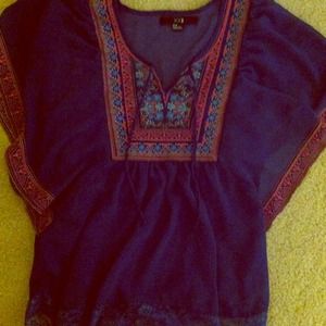 Adorable loose forever 21 floral shirt