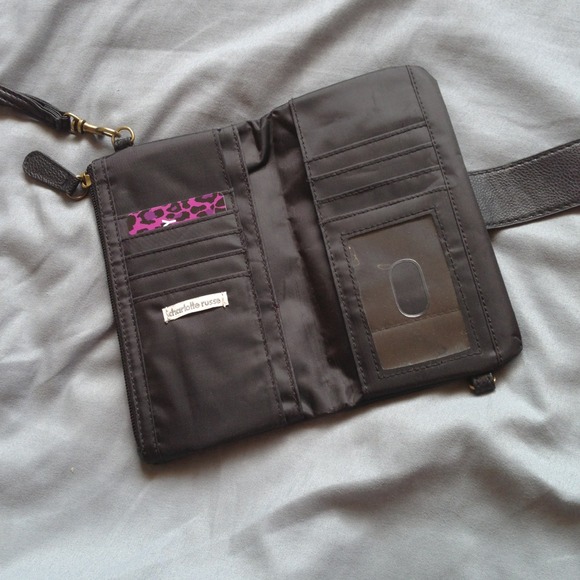 Charlotte Russe Black Studded Wristlet - Picture 3 of 4