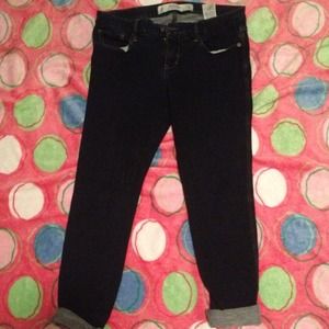 Dark wash Abercrombie jegging