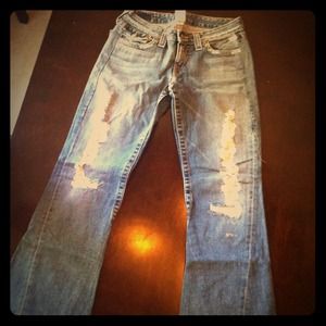 Boot cut jeans