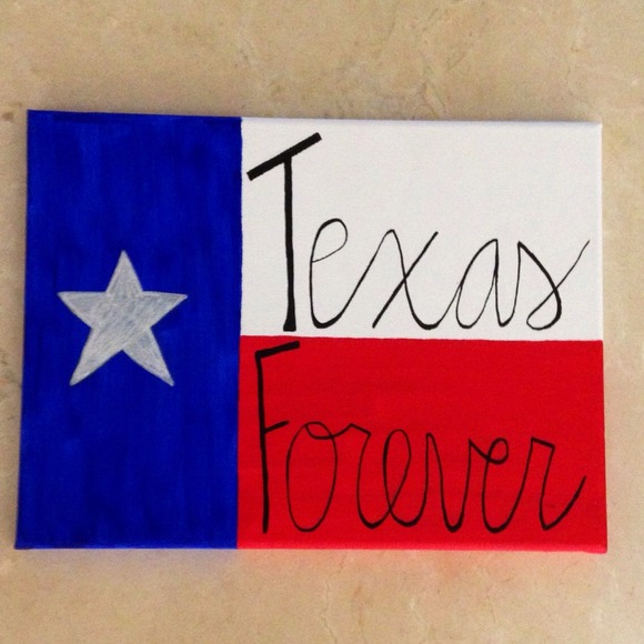 Texas Forever Canvas Art Painting