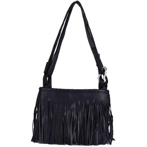 ❌SOLD IN A BUNDLE❌CrossbodymessengerFringe Handbag - Picture 2 of 3
