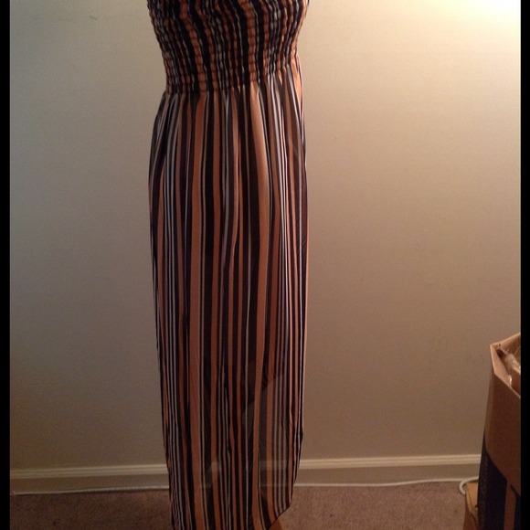 Romeo and Juliet couture strapless maxi dress M - Picture 2 of 4