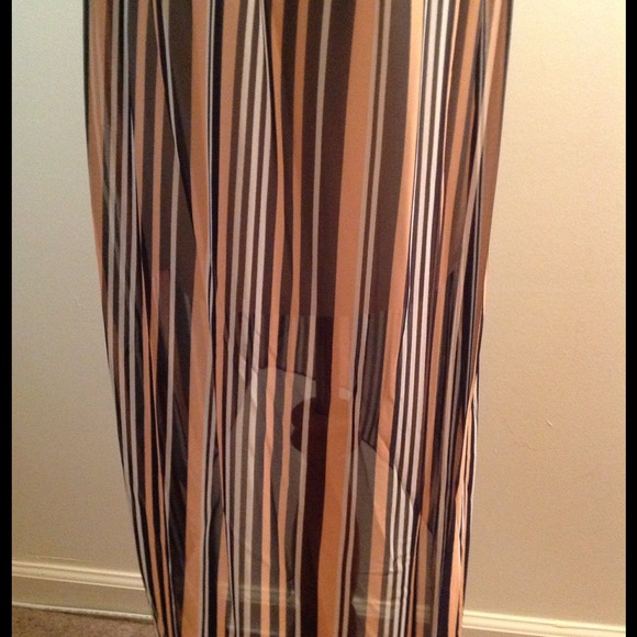 Romeo and Juliet couture strapless maxi dress M - Picture 3 of 4