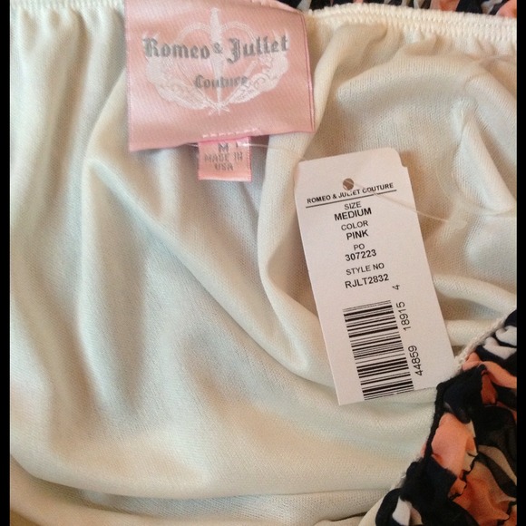 Romeo and Juliet couture strapless maxi dress M - Picture 4 of 4