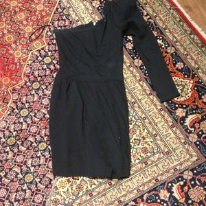 Black One Shoulder Dress