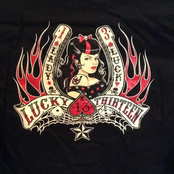 🎲LUCKY 13 🎲 button up.