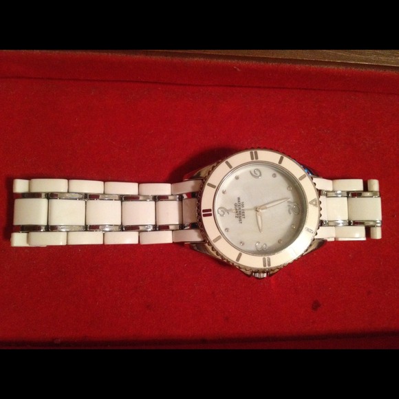 SOLD White chunky watch
