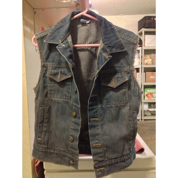American Apparel Denim Vest - Picture 1 of 1
