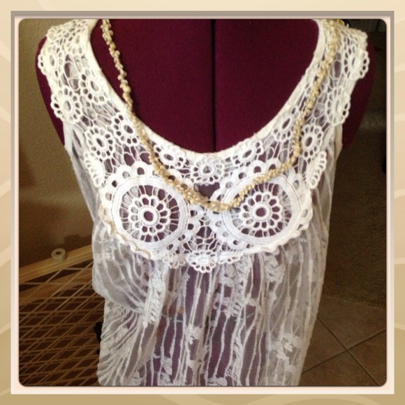 Authentic WEST KEL white top