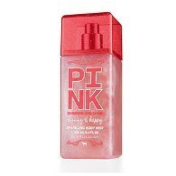 VS PINK shimmer and shine sunny & happy