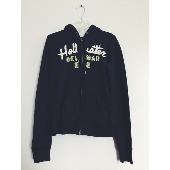 ❌SOLD❌Navy hollister hoodie ⚓✨