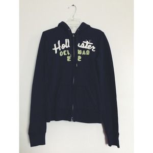 ❌SOLD❌Navy hollister hoodie ⚓✨