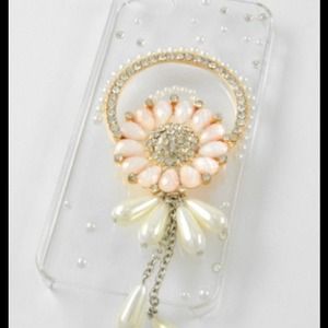Classic Pearl and Rhinestone iPhone 5 Case