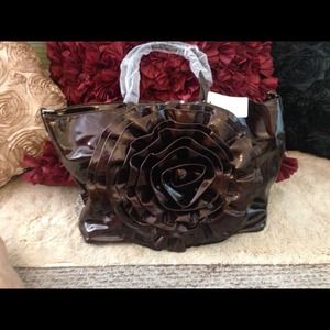 Brown purse medium size