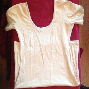 American Apparel double-u back mini dress