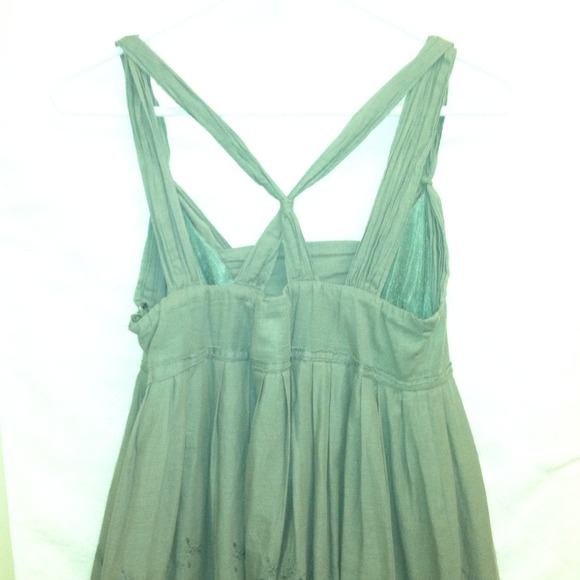 Ryu Grey Embroidered Sundress - Picture 2 of 3