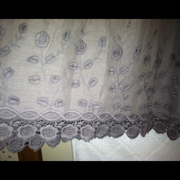 Ryu Grey Embroidered Sundress - Picture 3 of 3