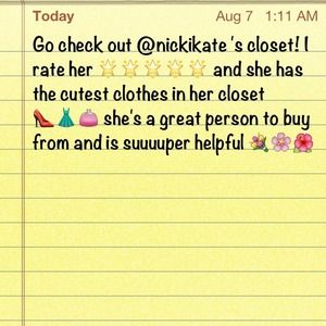 Review for @nickikate 🌺🌺👗