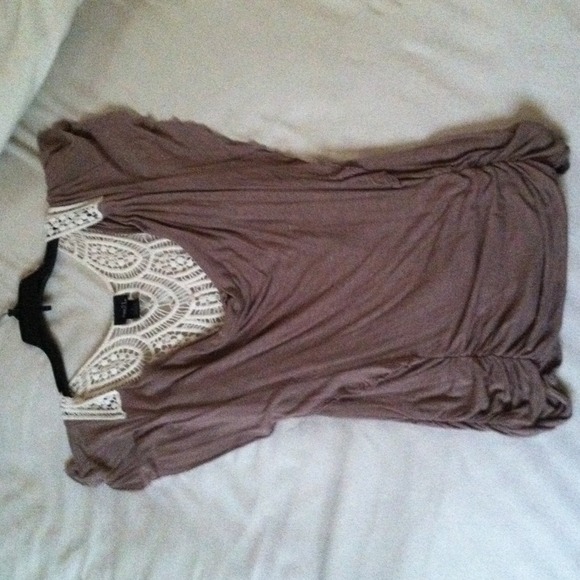 Cow neck shirt