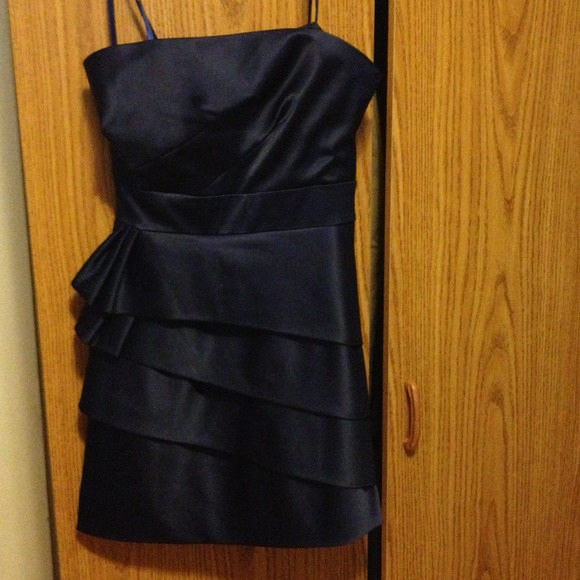 Max and Cleo navy blue dress.