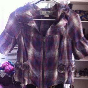 Super cute cover shirt jacket