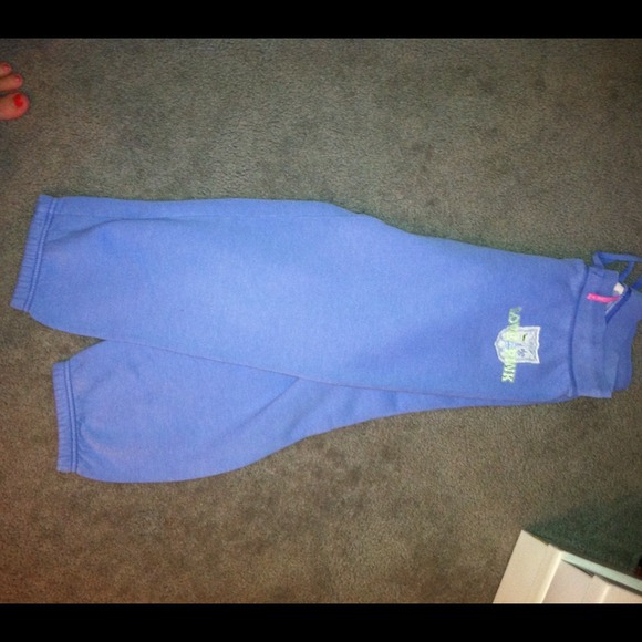 Periwinkle Victoria's Secret Capri Sweat Pants