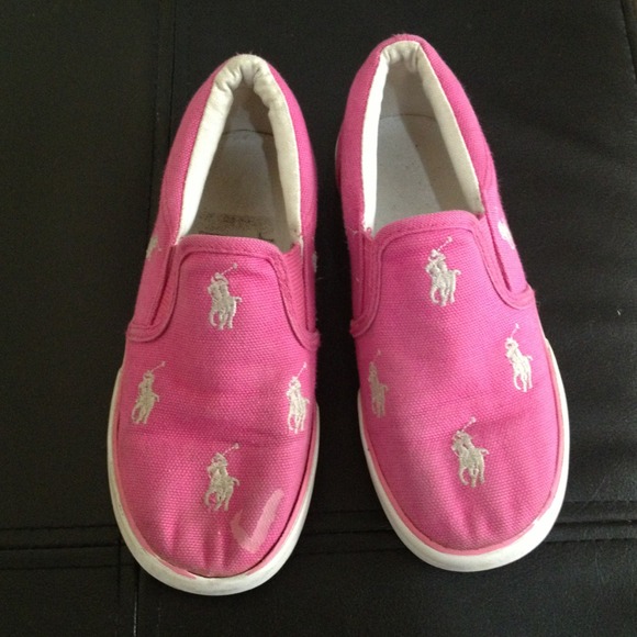 Ralph Lauren girl shoes size 11. Used