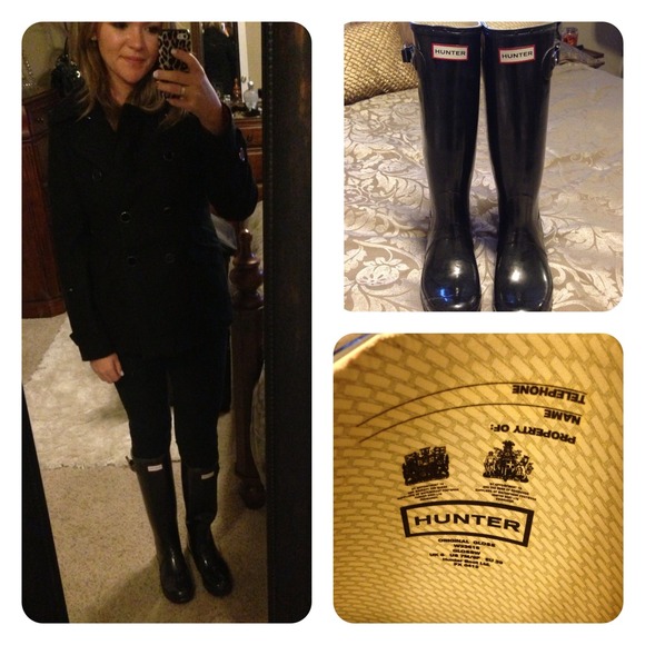 ***SOLD***Hunter 'Original Tall' Gloss Blk