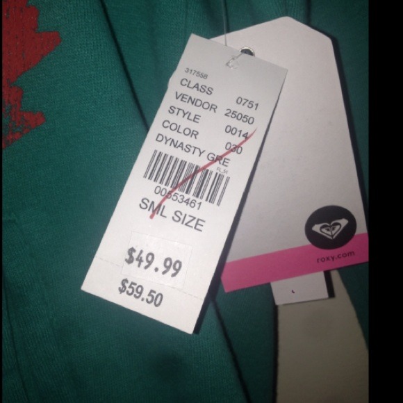 SOLD!!!! BRAND NEW. Roxy Pullover - Picture 3 of 3