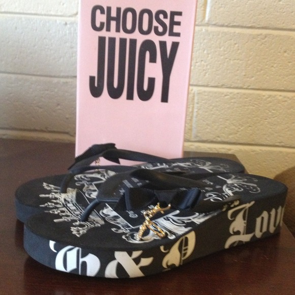 Black Juicy Couture  Platform sandals