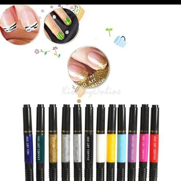 13 Two way nail art pens :)