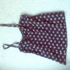 Bow patterned shirt