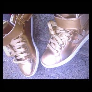 Gold Sneakers