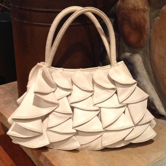 Aldo white handbag