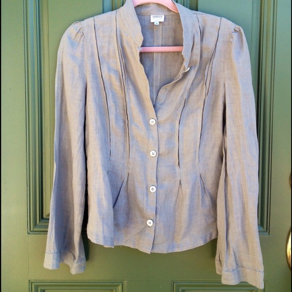 Armani collection button up blouse