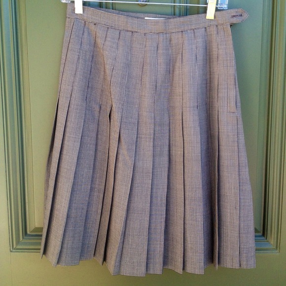Nordstrom wool pleated skirt!