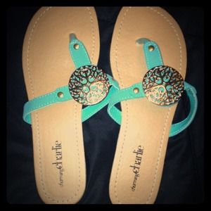 🌟bundle- sandals and swimsuit bandeau