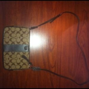 BROWN COACH PURSE