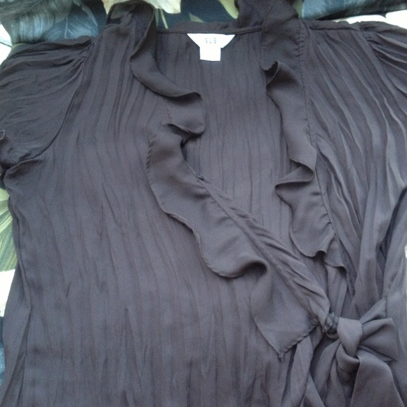 Dark chocolate blouse