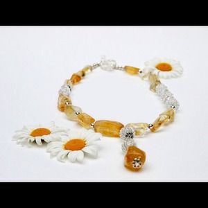 Citrine Stone Necklace