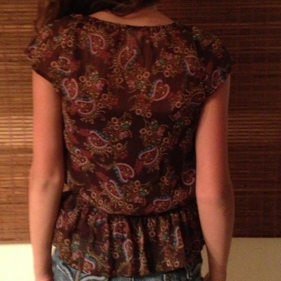 Mossimo Blouse with Slip - Picture 2 of 4