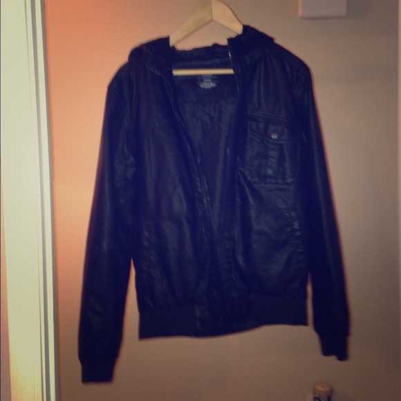 Brand new men's leather jacket