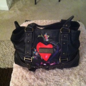 Ed hardy hand bag