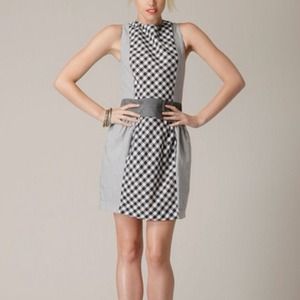 Hayden Yoo Atsune Black White Dress