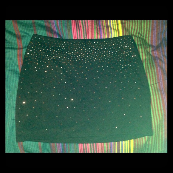 Never Worn. Black skirt with some sparkles!